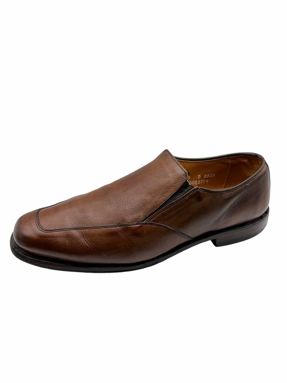 Allen Edmonds Milford Slip-On Dress Shoes Brown Leather Men’s 10D USA